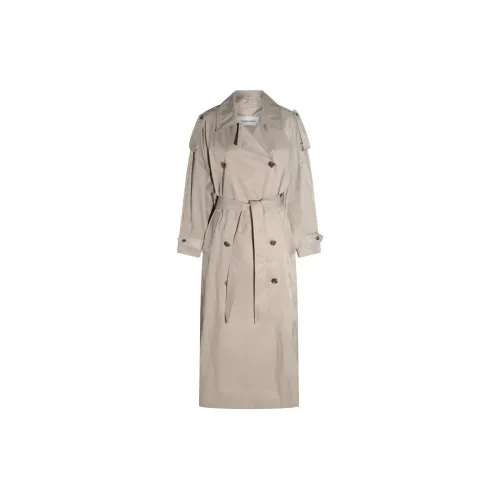 Calvin Klein Trench Coats Women's Khaki