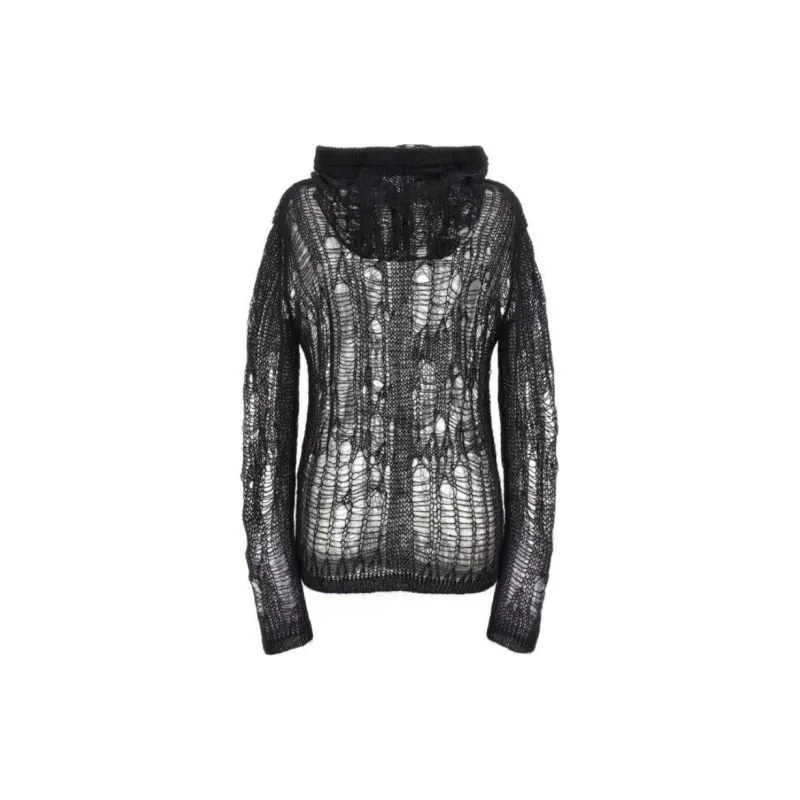 RICK OWENS Spider Hoodie 'Black'-1