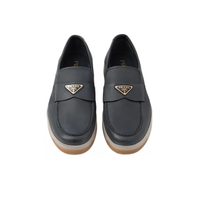 PRADA Loafers Men Sea Blue-4