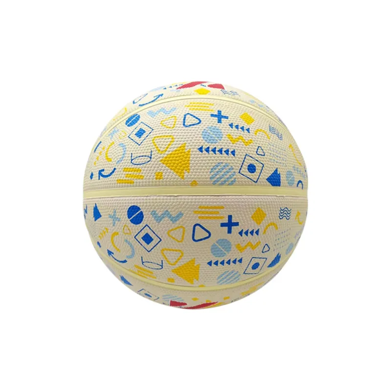 KANTANZHE Rubber Basketball Size 7 Training Unisex-23