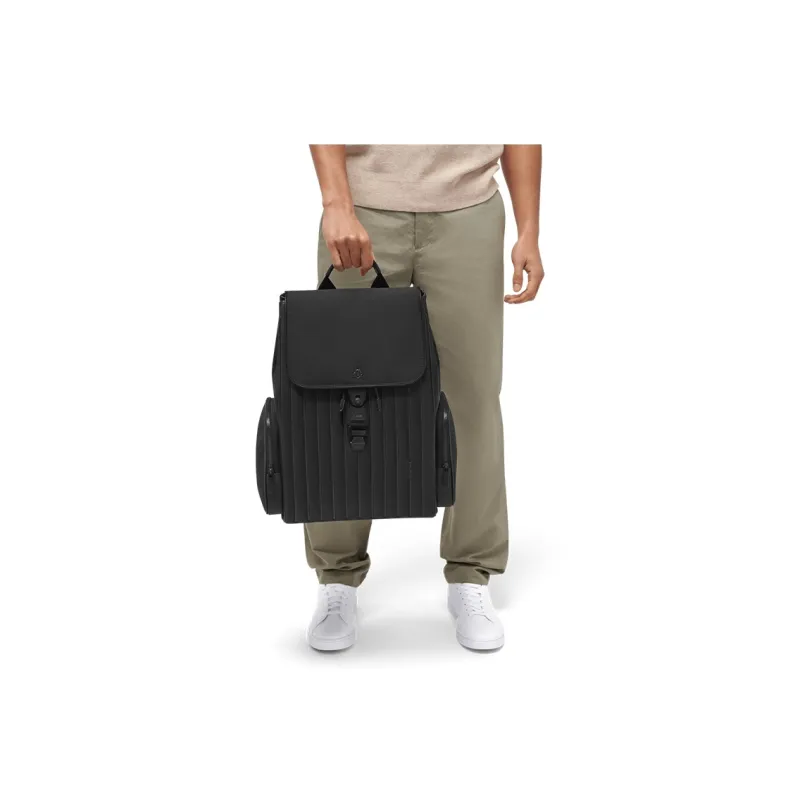 RIMOWA Never Still Nylon With Leather Backpack Regular Men's Black-6