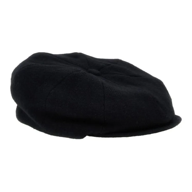 Yohji Yamamoto Linen Berets Men's Black-1