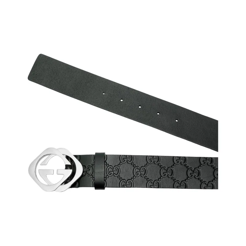 GUCCI Signature Leather Belts Men-3