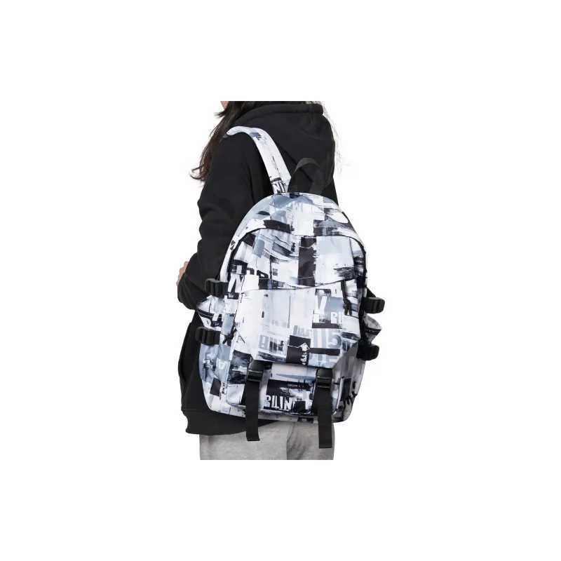 LANDCASE Fabric Backpack Laptop Backpack Unisex Multicolor-191