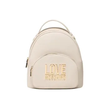 MOSCHINO Faux Leather Backpack Women's Light Brown