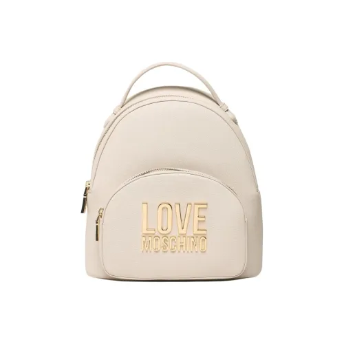 MOSCHINO Faux Leather Backpack Women's Light Brown