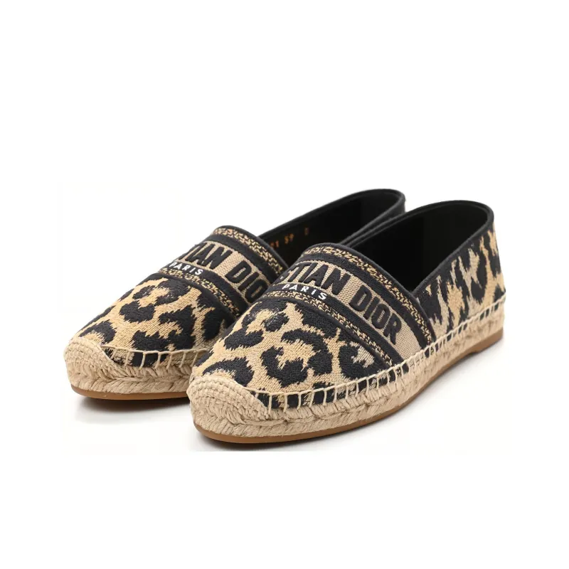 DIOR Granville Casual Single Shoes Women's Beige-1
