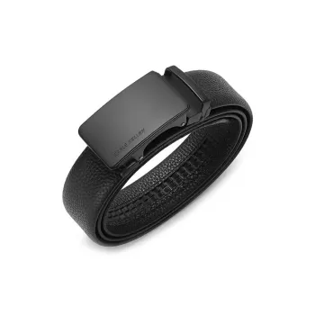 CARLE KELLEN Business Automatic Buckle Cow Leather Leather Belts Men's Width: 3.5cm