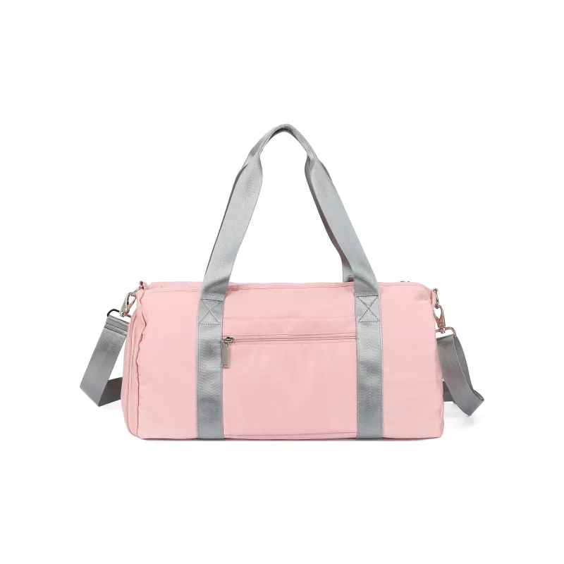 JEANSWEST Polyamide Body Bag Handbag Shoulder Bag Travel Bag Crossbody Bag Regular Unisex Royal Blue/Pink-11