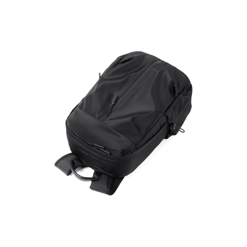 BAODIDAISHU Nylon Fabric Backpacks Men's Gray/Black/Blue-8