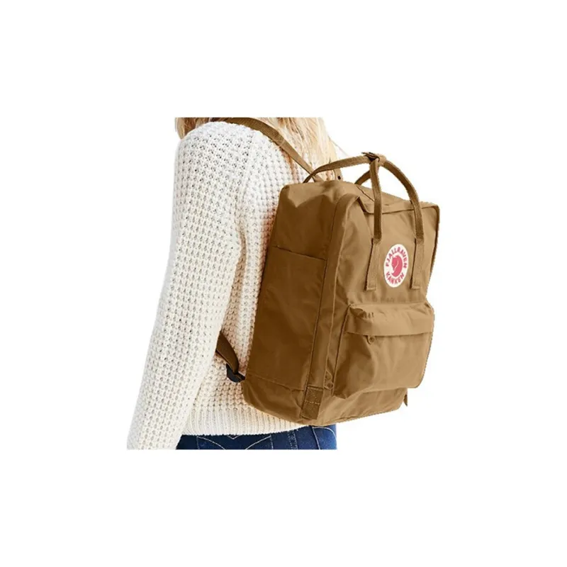 Fjallraven Kanken Vinylon Backpack Regular Unisex Sand Yellow-4