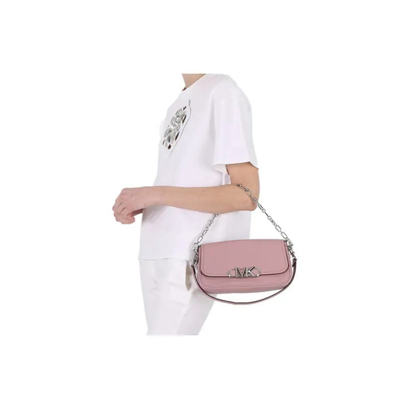 MICHAEL KORS PARKER Cow Leather Handbag Shoulder Bag Women's Dark Pink-3