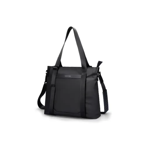 MARK RYDEN Oxford Crossbody Handbag Medium Size Men's Elegant Black/branding Green/Graphite Gray