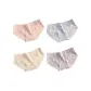 D Set-Two Small Flowers-Pink+Blue+Skin+Purple (4 Pack)