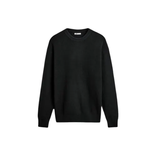 ZARA Knitwear Men Black