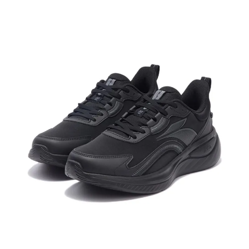361° Cushioning Lightweight Low Top Casual Running Shoes Men's Black-1