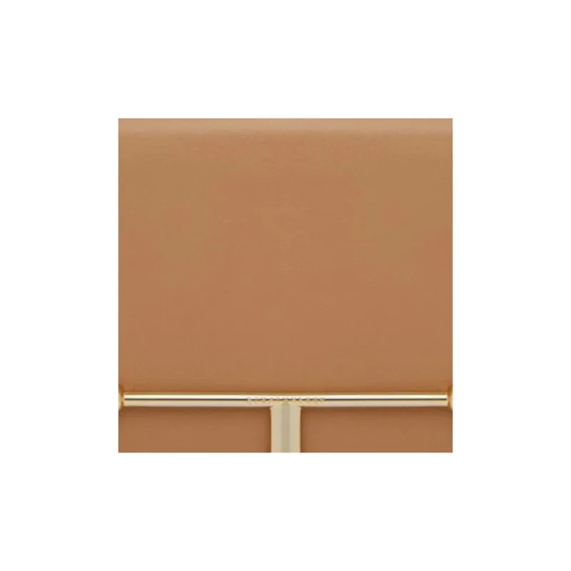 Strathberry Smooth Calf Leather Wallet Women's Caramel-4