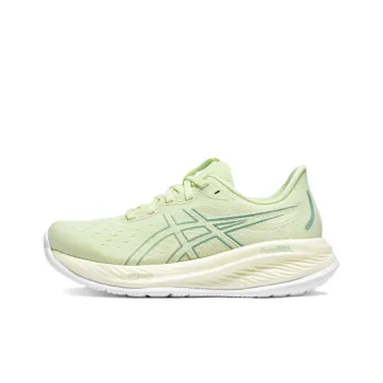Asics Gel-Cumulus 26 Anti-Slip And Wear-Resistant Breathable Low-Top Running Shoes Women's Green