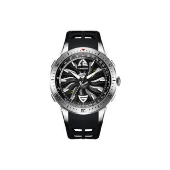HANBORO Mechanical Movement Watch Men's Watches Cut Out Dial