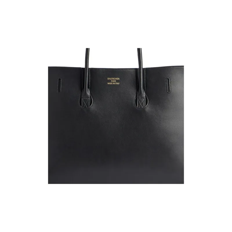 Balenciaga Bel Air Medium Carry All Bag Black-5