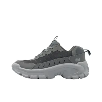 CAT Wear-resistant And Waterproof Low-Top Chunky Sneakers Men's Gray