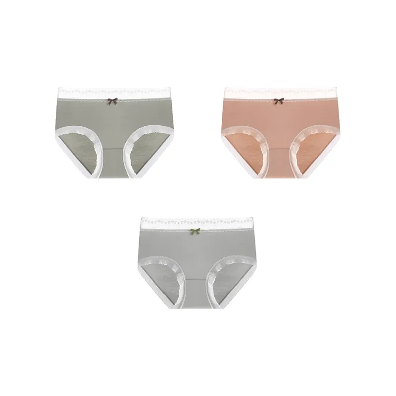 PLANDOO Underpants Women's 3 Pack-15