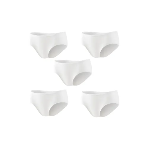 BEIANSHI 화이트 여성 일회용 팬티
