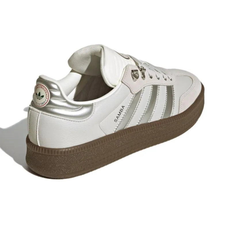 Adidas Samba Xlg Off White Silver Metallic-2