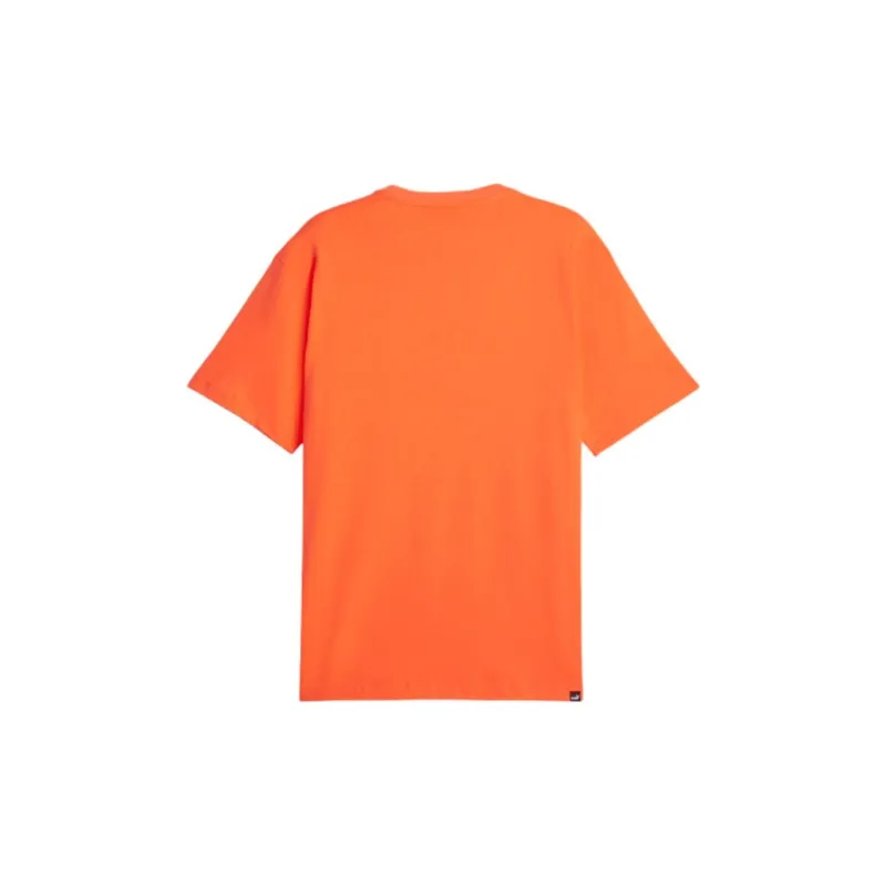PUMA T Shirt Men's Bright Orange-1