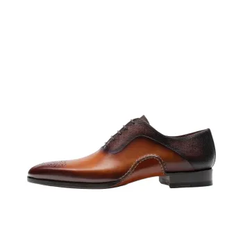 Magnanni Sanchez Dress Shoes Men's Brown