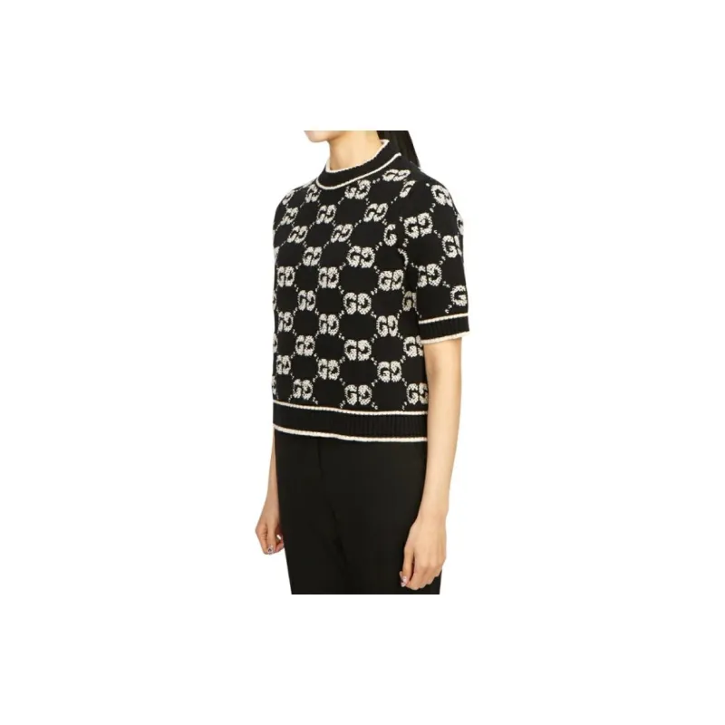 GUCCI GG jacquard Wool Jumper-2