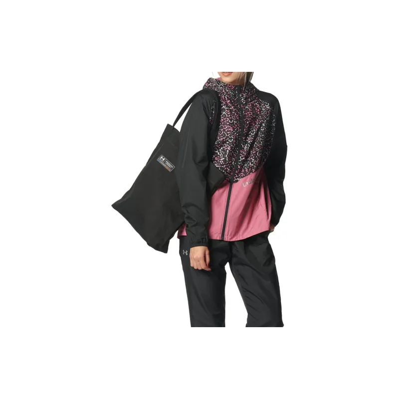 Under Armour Canvas Tote Bag, Shopping Bag, Canvas Bag, One Shoulder Handbag Regular Unisex Black-4