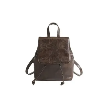 Carksky PU Backpack Women's Brown/Black