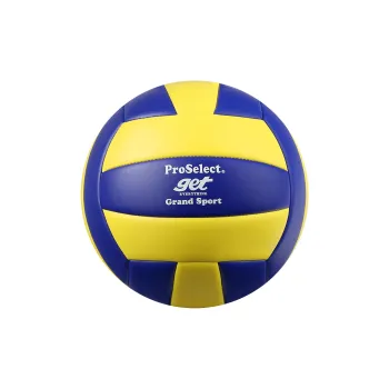 ProSelect Soft Abrasion Resistant PU Size 5 Ball Volleyball Unisex Yellow Blue