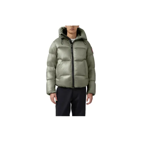 Canada Goose Crofton Down Jackets Men Amaranth Green