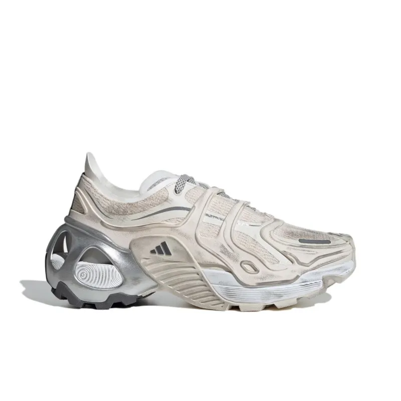 Adidas Wonder Runner Pro Anti Slip Wear Resistant Low Top Casual Running Shoes Unisex White Gray-1
