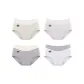 C Set-Bare Skin Baby Cotton-Gray+Blue+Green+Purple (4 Pack)