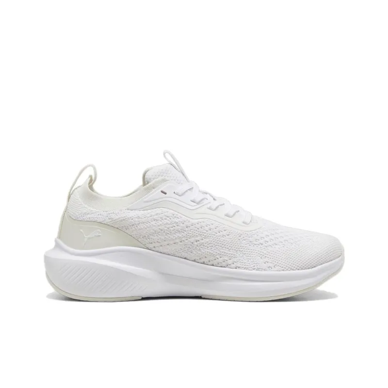 PUMA Skyrocket Light Slip Resistant And Breathable Low Top Running Shoes Unisex White Gray-1