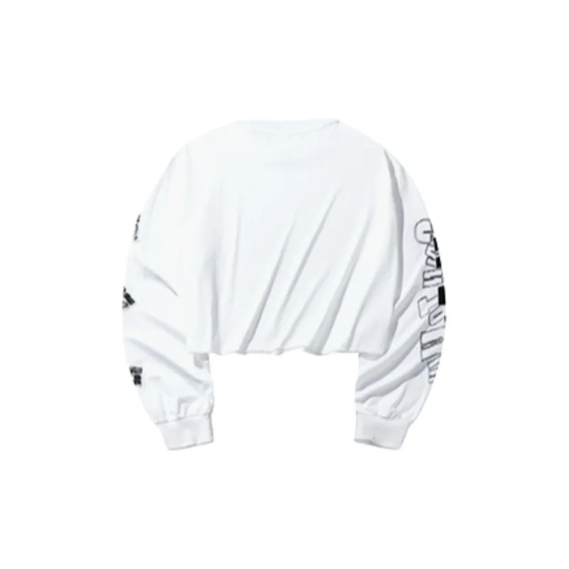 Anta Life Collection Sports Life Collection Sweatshirt Women's Snowflake White-1