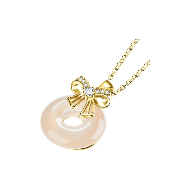 MAMADESHOUHU Chalcedony Jade Necklaces Women's-1