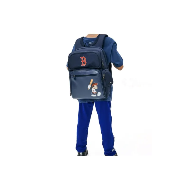 MLB Polyester Backpack Unisex Marine Blue-7