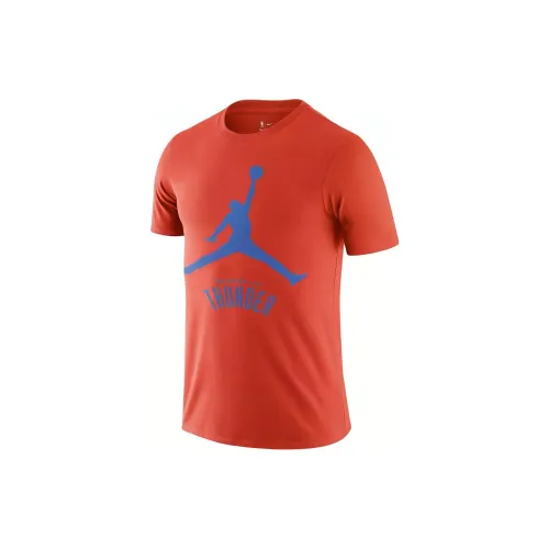 Jordan Oklahoma City Thunder Essential T-Shirts Men Orange