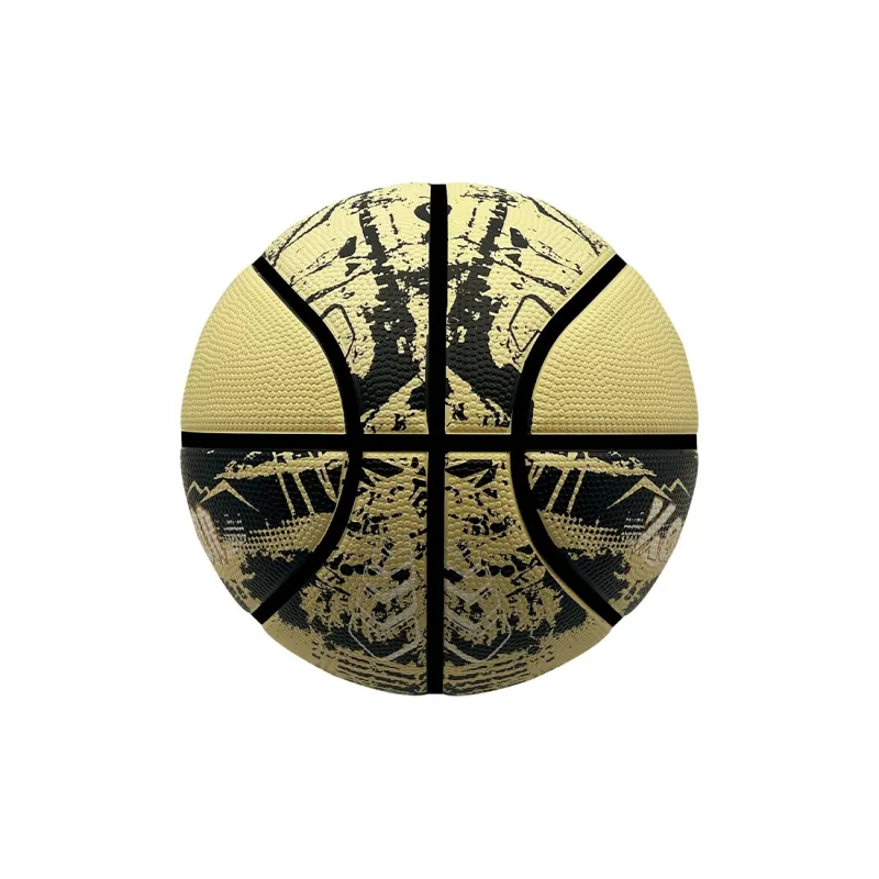 KANTANZHE Rubber Basketball Size 7 Training Unisex-8
