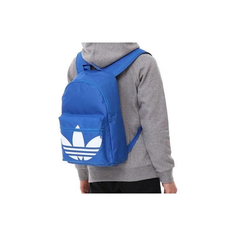 Adidas Originals Polyester Casual Laptop Bag Liner With Backpack Regular Unisex Bird Feather Blue/White-3