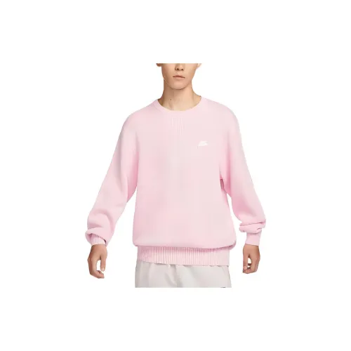 Nike Club Sweatshirts Men Foam Pink