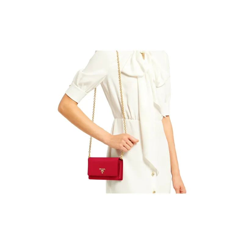 PRADA PRADA Luggage Collection Mini Women's Red-3