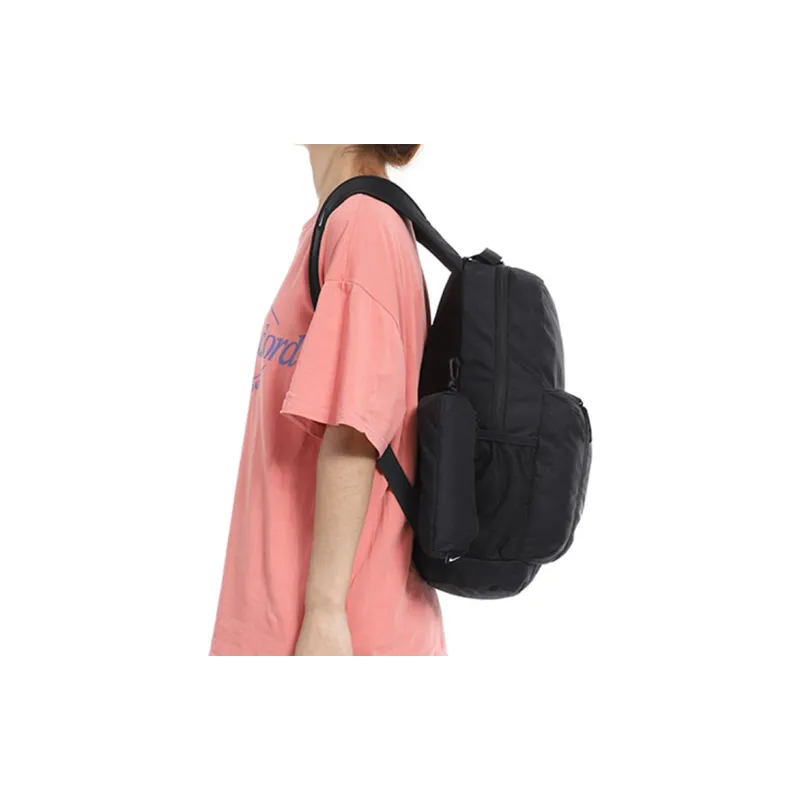 Nike Polyester Backpack Regular Unisex Black-3
