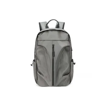 BAODIDAISHU Nylon Fabric Backpacks Men's Gray/Black/Blue