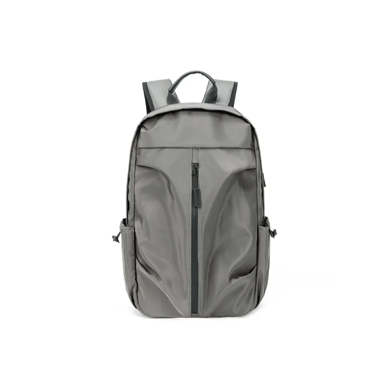 BAODIDAISHU Nylon Fabric Backpacks Men's Gray/Black/Blue-0