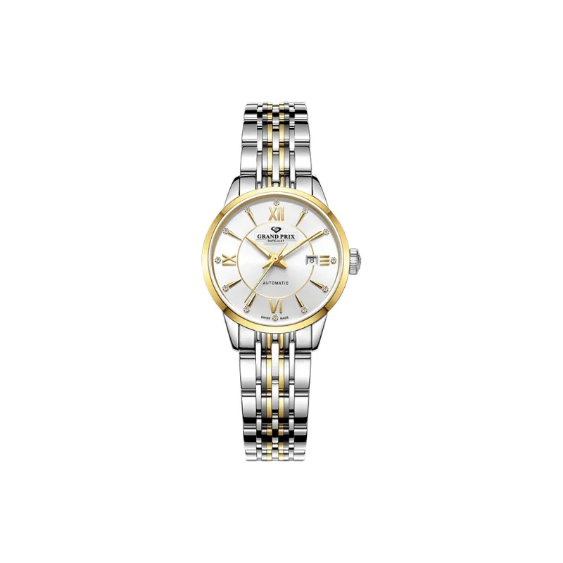 GRAND PRIX Automatic Mechanical Movement Unisex Watch Blue Dial-6